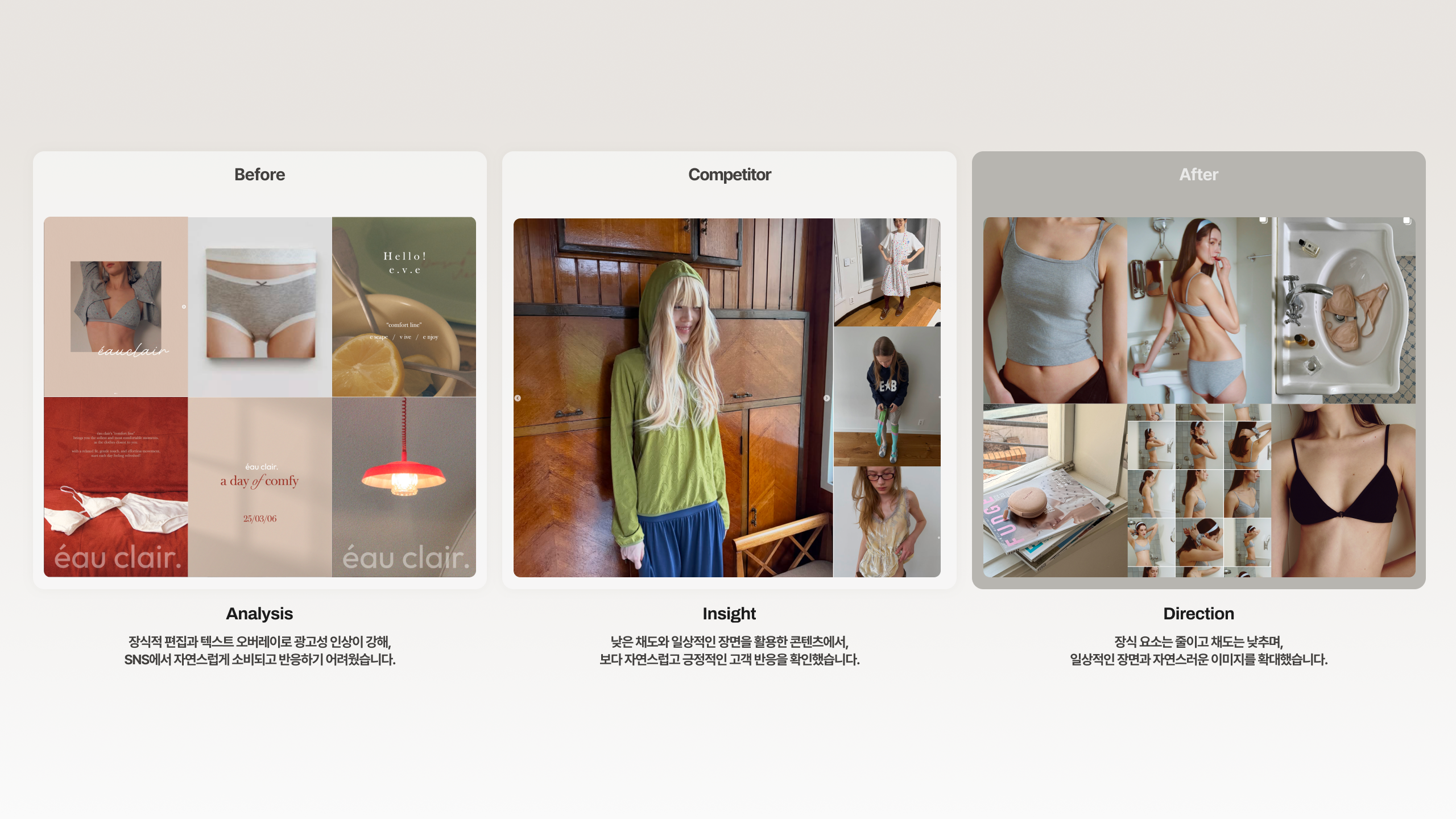 Eauclair Lookbook & Content Photography — 01_strategy