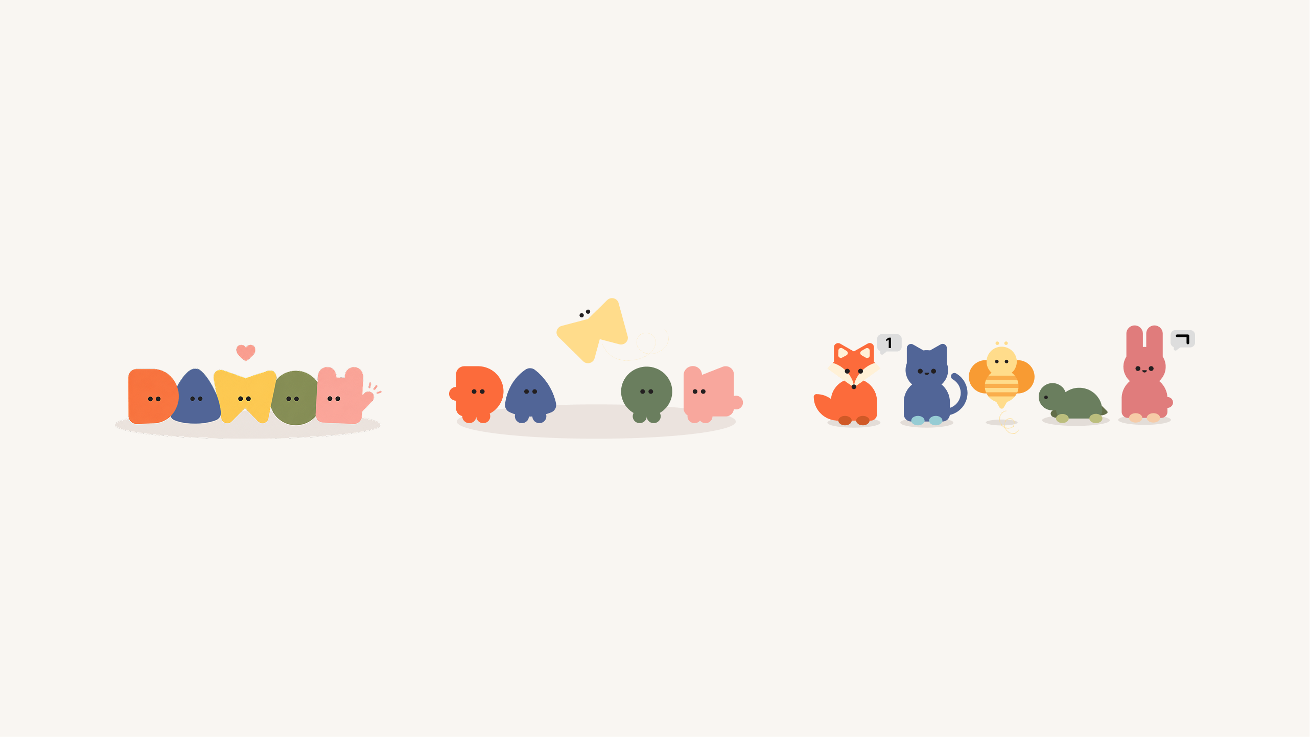Dawon Montessori Brand Renewal & Packaging, Product Design — Character
